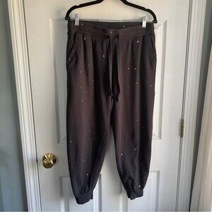Peloton Black High Rise Sweatpant Joggers - size M